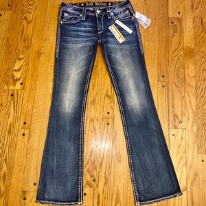 NWT Rock Revival “Ganya” Bootcut Jeans Sz 28/33.5